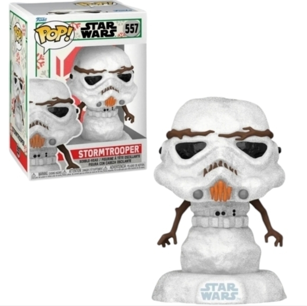 Stormtrooper Snowman (Star Wars) Holiday Glitter‎ Funko Pop!